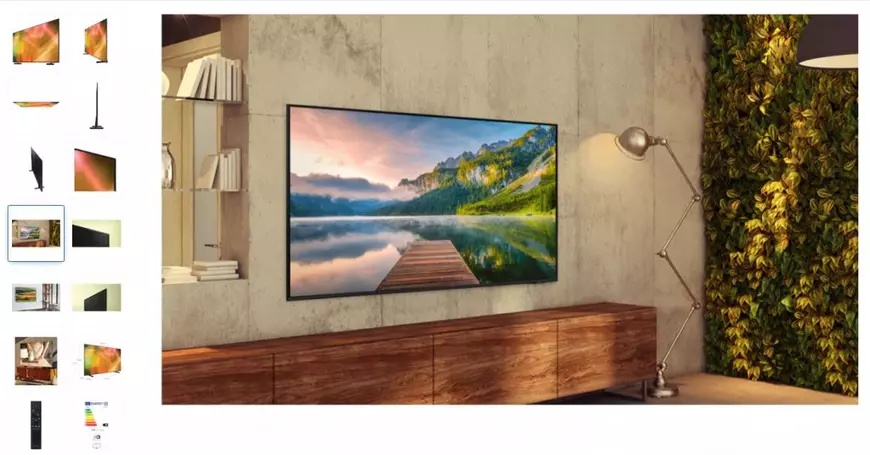 Televizor Samsung 43AU8072, 108 cm, Smart, 4K Ultra HD, LED, Clasa G