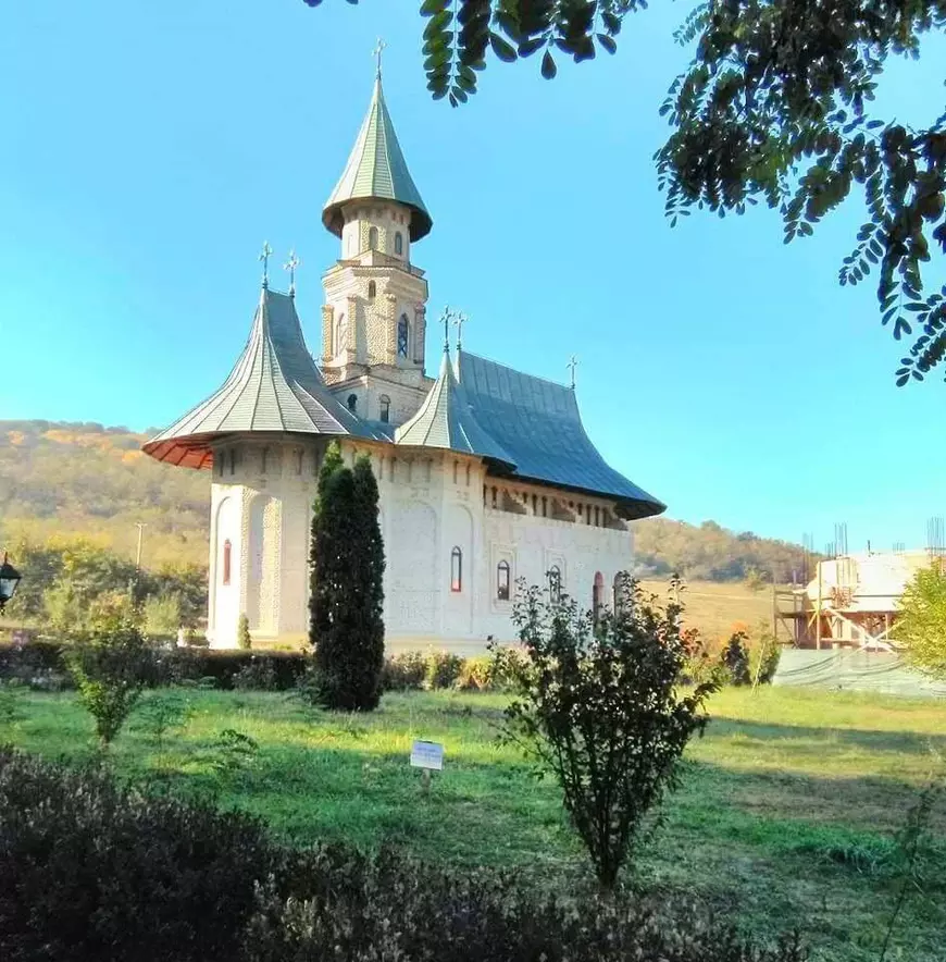 Mâna dreaptă a părintelui Calistrat, fotografiat în timp ce îmbrățișează o tânără în fața altarului. Preot: „Apropierea pare nepermis de mare”