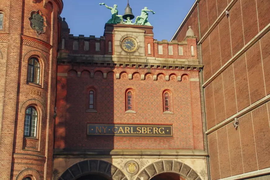 Fabrica de bere Carlsberg din Copenhaga (Danemarca)