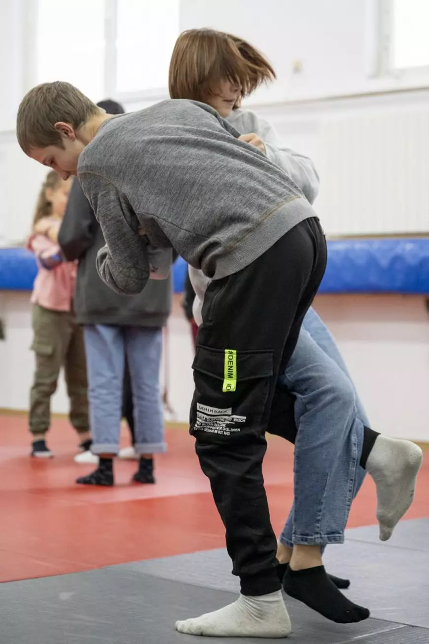 Copii din Ucraina și România au făcut sport împreună, la Gura Humorului. „Vă mulțumim că ați petrecut timp împreună cu noi”