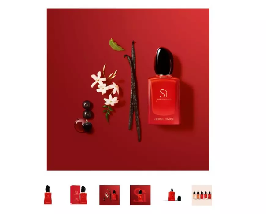 Eau de Parfum Armani Sì Passione Intense pentru femei