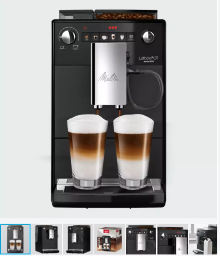 Espressorul Automat Melitta Latticia OT, Black