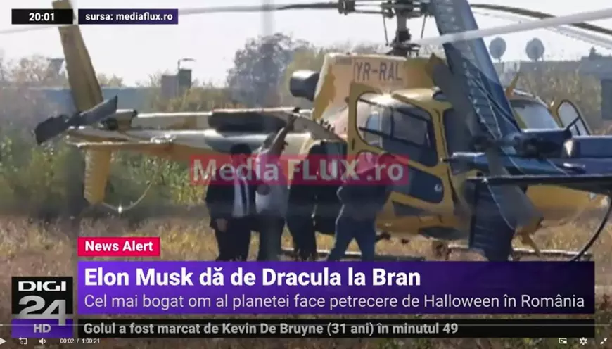 Cum au relatat televiziunile despre „Elon Musk în România”. Fiecare post a dat zeci de știri zilnic, la Digi 24, Pro TV, Antene și TVR