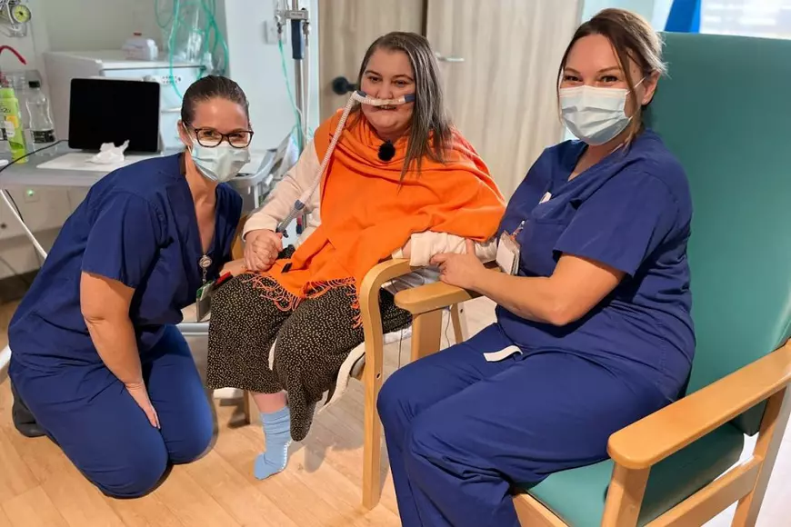 Nicoleta era gravidă când a făcut COVID și a stat 13 luni în ATI, în Anglia. Românca și-a văzut prima oară fetița la 6 luni după ce născuse