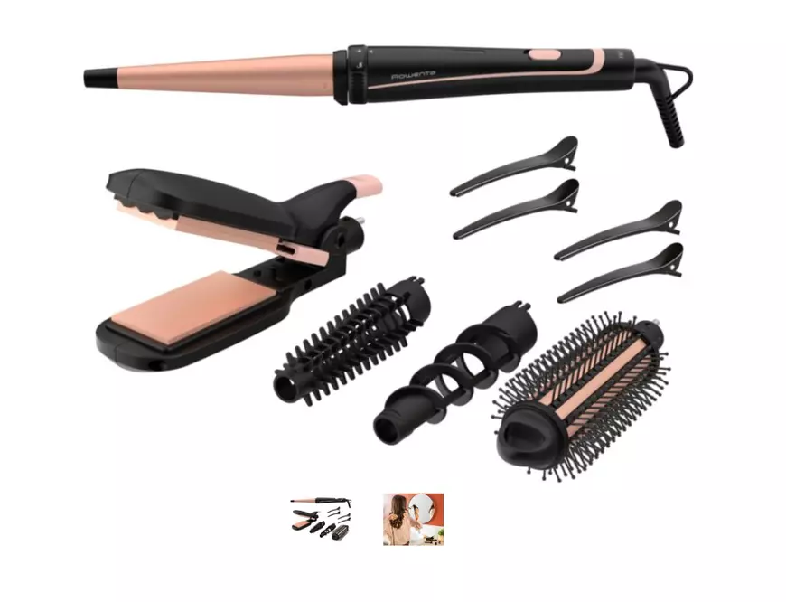Reduceri la produsele Rowenta în oferta Notino.ro de azi, 22 noiembrie - Ondulator Infinite Looks CF4231F0