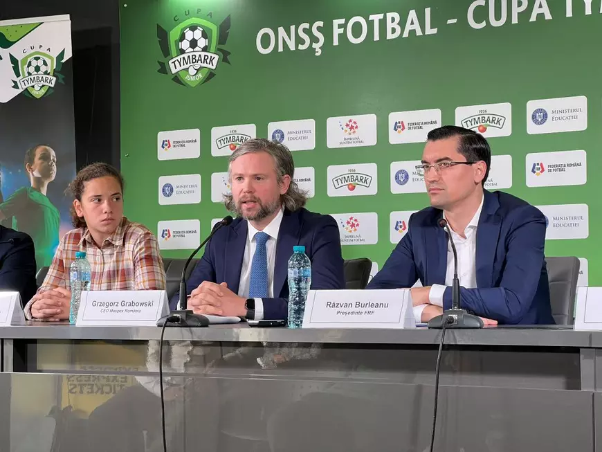 ONSȘ Fotbal - Cupa Tymbark Junior. Fluier de început al unei noi ediții. Cea mai mare întrecere la fotbal pentru elevii din România este din nou gata să descopere campioni.