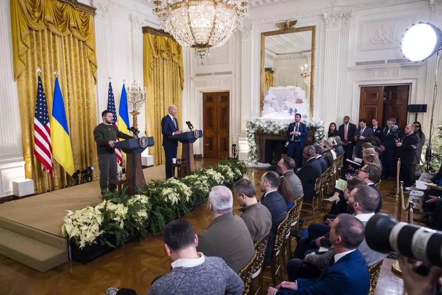 Volodimir Zelenski, vizită istorică la Casa Albă. Joe Biden: „Nu veți rămâne niciodată singuri”