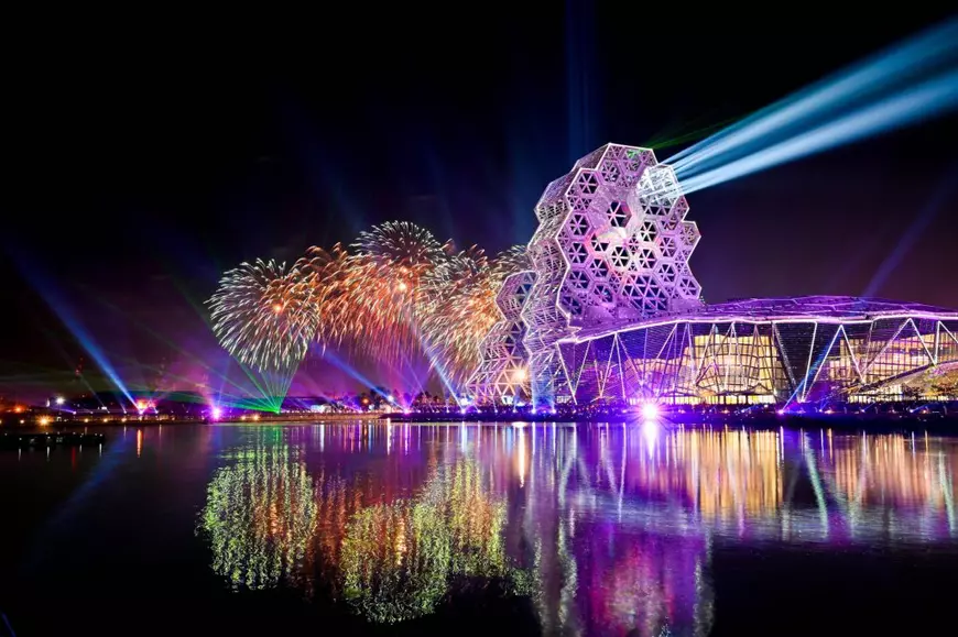 Cum funcţionează artificiile - Imagine cu un foc de artificii