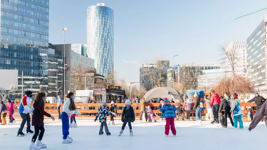 Unde putem să patinăm în București? Cișmigiul e cea mai scumpă locație, în Piața Obor, accesul e gratuit