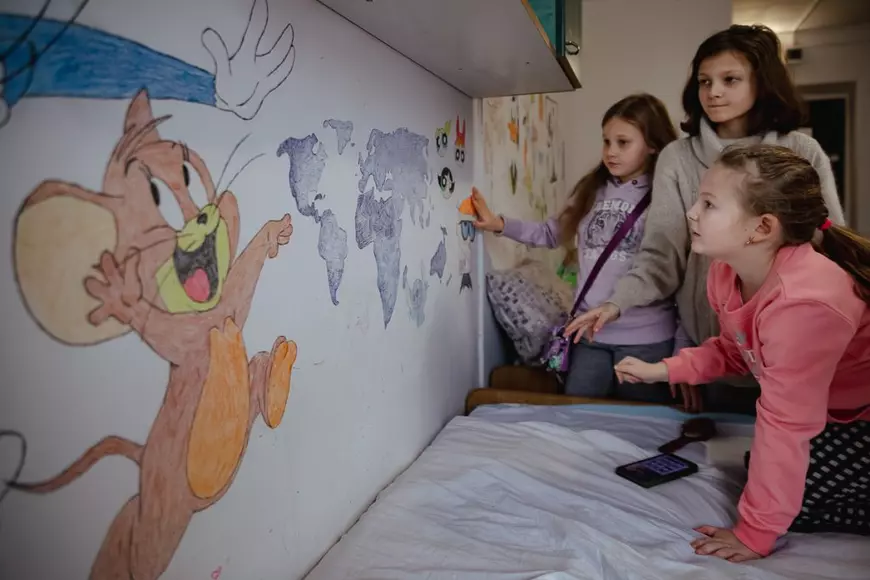 Anul 2022 în imagini cu refugiații ucraineni veniți în România, în urma războiului declanșat de Rusia