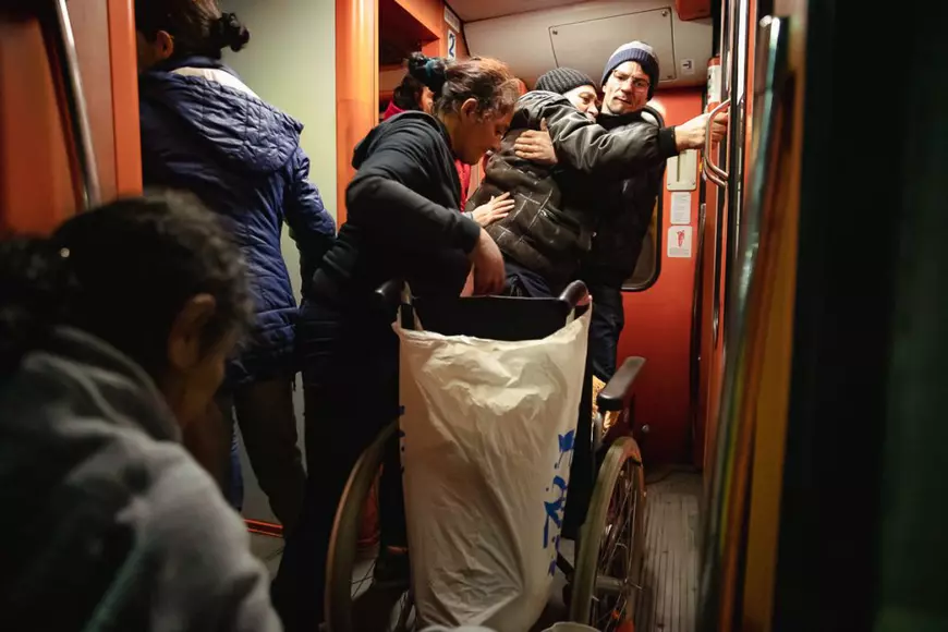 Anul 2022 în imagini cu refugiații ucraineni veniți în România, în urma războiului declanșat de Rusia