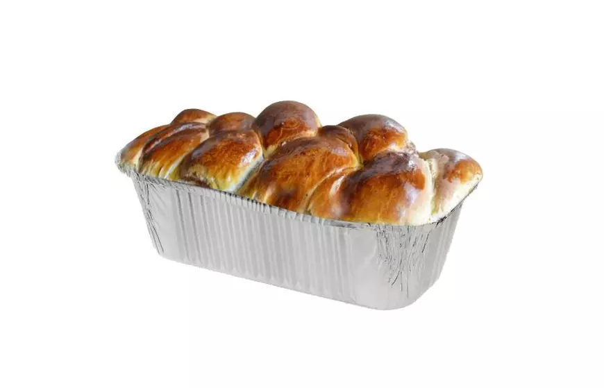 Set de 2 forme de copt din aluminiu pentru cozonac