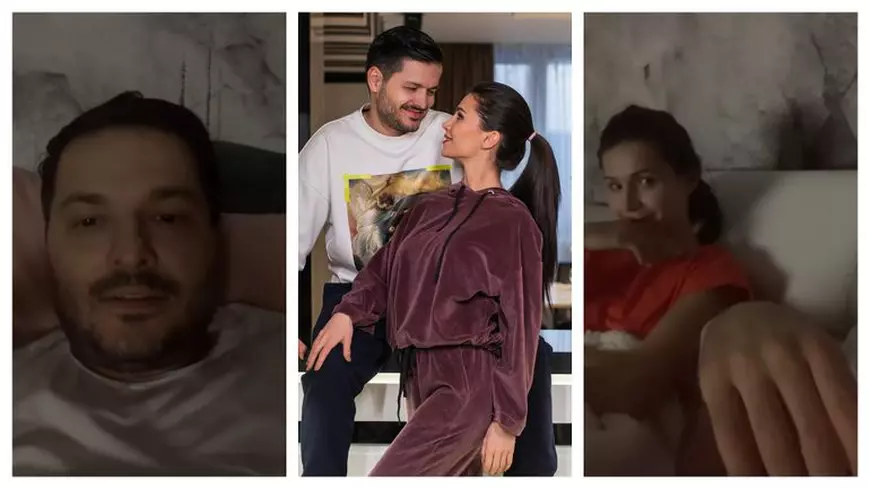 Liviu Vârciu și Anda Călin s-au filmat în pat și au publicat imaginile. „E groaznic să te uiți la tine”