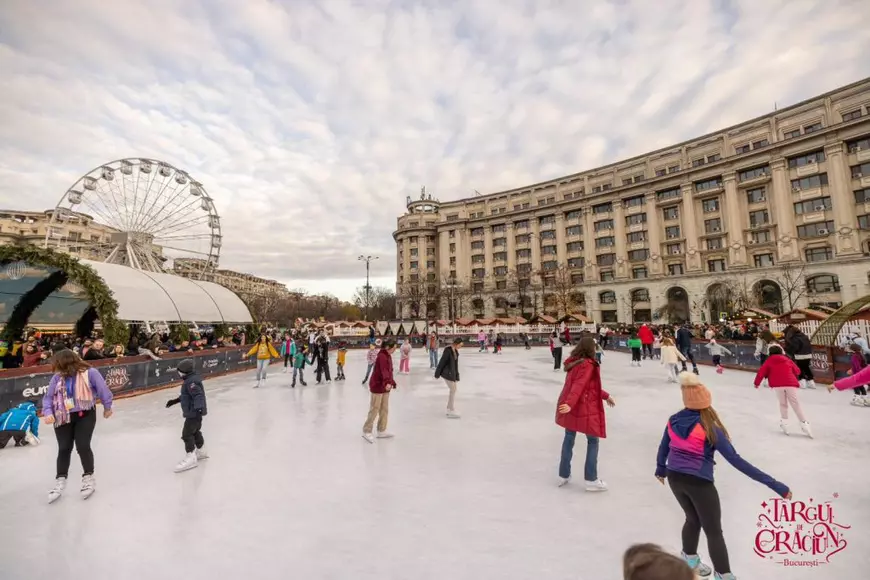 Unde putem să patinăm în București? Cișmigiul e cea mai scumpă locație, în Piața Obor, accesul e gratuit