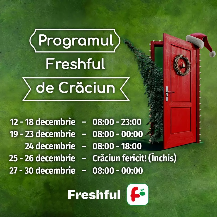 Program Freshful Craciun 2022