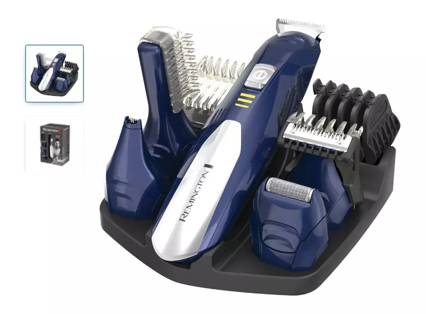 Idei de cadouri pentru bradul de Crăciun - Set tuns facial şi corporal Remington