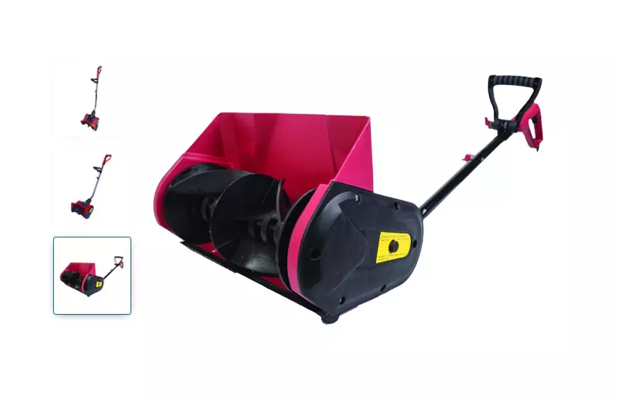 Freza electrică de zăpadă RAIDER RD-ST02, 1300W 40 cm Lampă LED distanță aruncare 6 m