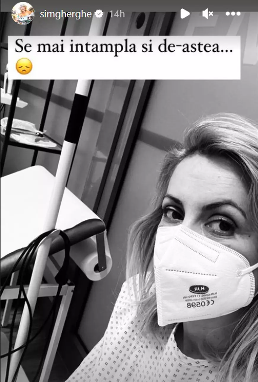 Simona Gherghe, incident în vacanța la schi, în Italia. A ajuns la spital: „Se mai întâmplă și de-astea”