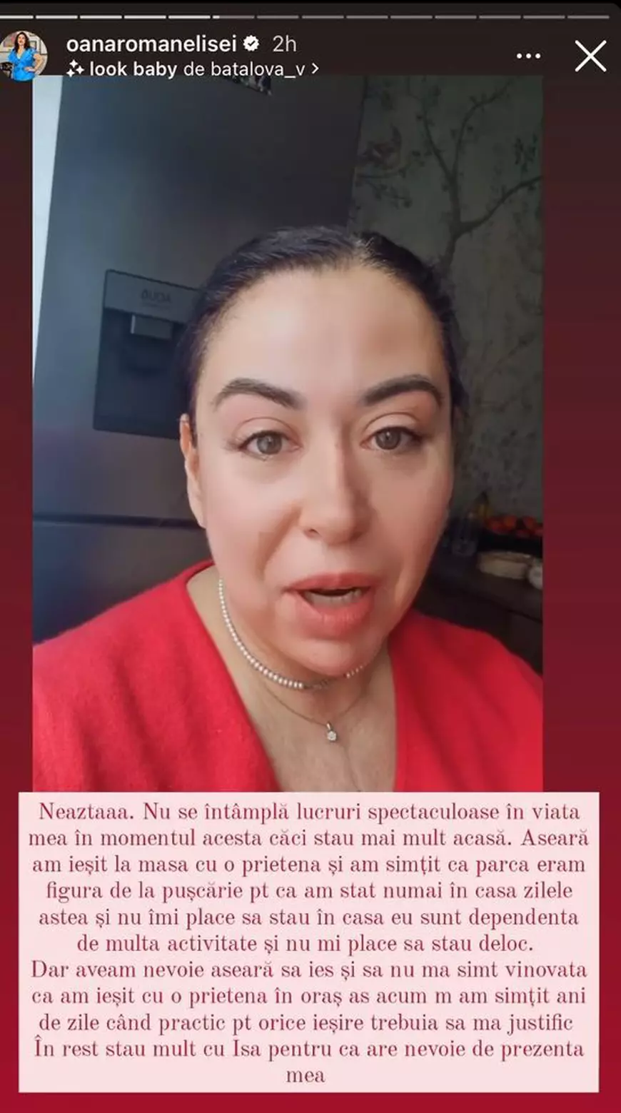 Oana Roman, mărturisiri neașteptate după despărțirea de Marius Elisei. „Pentru orice ieșire trebuia să mă justific”