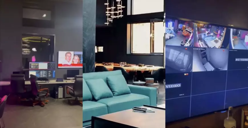 Capturi Youtube din interiorul casei lui Andrew Tate