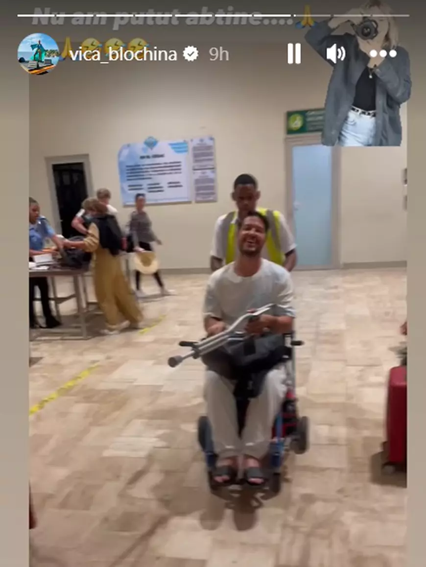 Jorge s-a întors în România de la Survivor 2023 în scaun cu rotile, după ce s-a accidentat: „Mă simt fericit, un pic obosit”