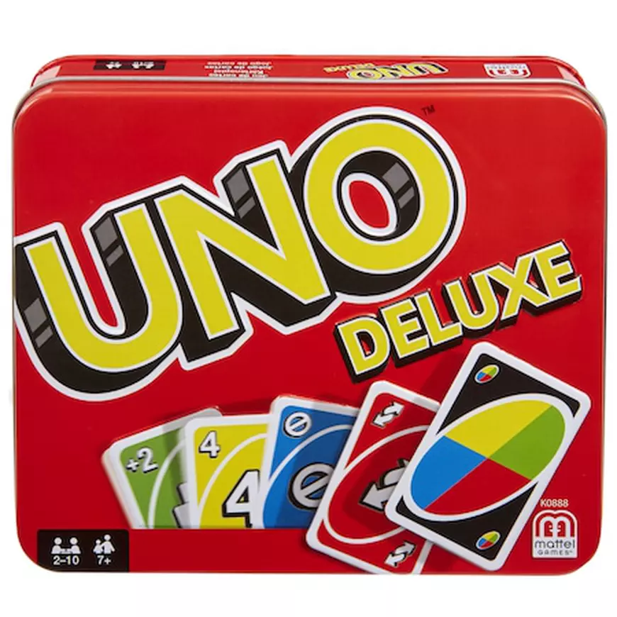 Cele mai bune jocuri pentru copii - Cărţi de joc Uno Deluxe