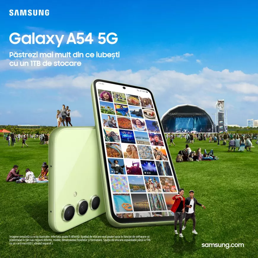 Noile produse Samsung Galaxy A54 5G și A34 5G oferă experiențe awesome accesibile tuturor