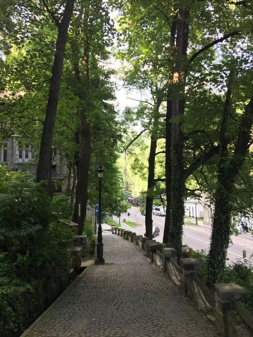 Protest la Sinaia, unde se va construi o parcare cu 7 etaje lângă Gara Sinaia. Ce spune primarul