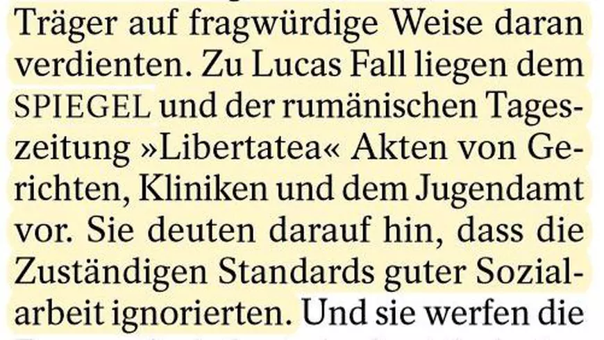 Revista Der Spiegel, despre sistemul de transfer al tinerilor germani cu probleme în România: „Mă simt ca Dumnezeu”, a spus tânărul neamț judecat pentru uciderea unei pensionare din România