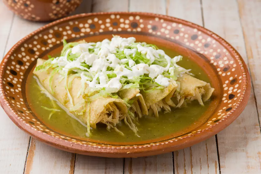 Sosul verde enchilada