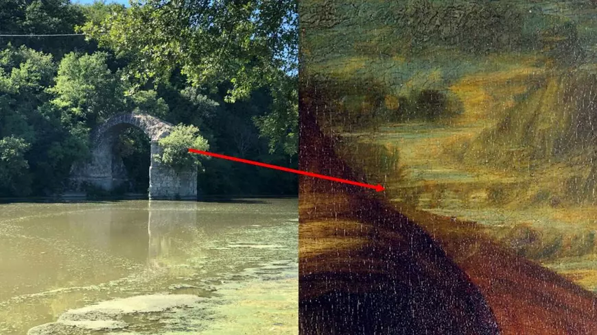 Un istoric susţine că a identificat podul pictat în tabloul „Mona Lisa” de Leonardo da Vinci