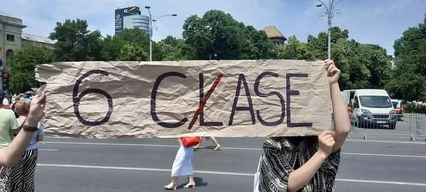Greva din Educație: Imaginea care a devenit simbol. De ce profesorii consideră că săptămâna care vine e decisivă