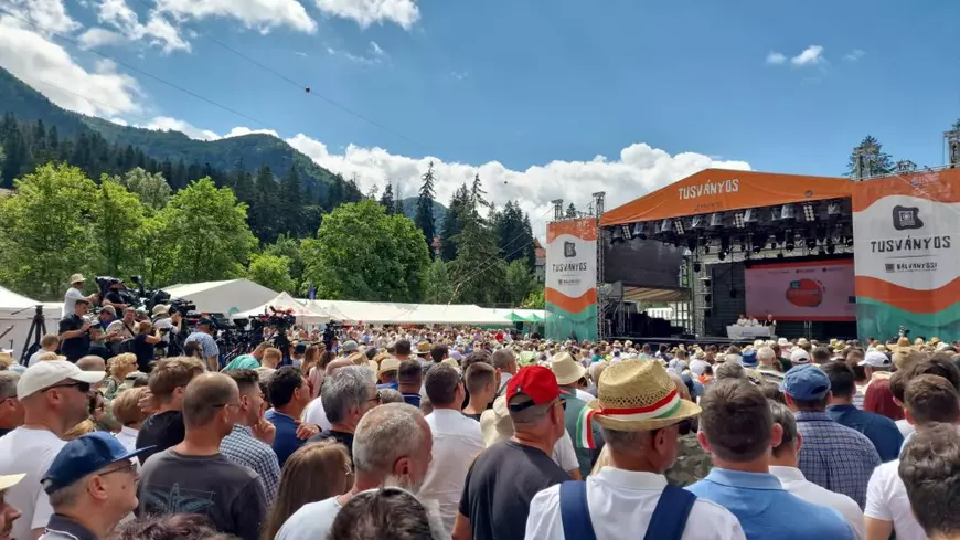 Viktor Orban, discurs la Tabăra de vară de la Tușnad: „MAE român mi-a cerut să nu vorbesc despre aceste teme”. „Europa e ca un campion de box în vârstă”