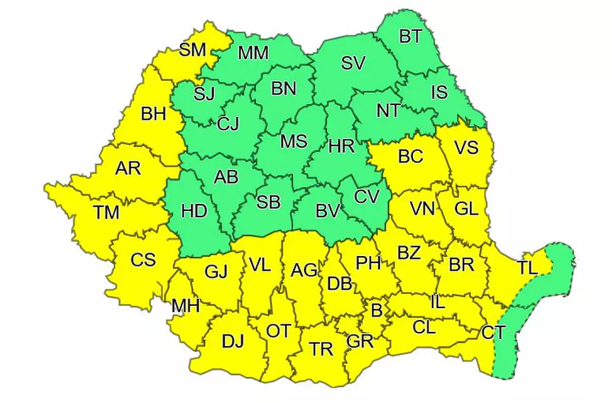 Cod roșu de caniculă în București și alte 5 județe din sudul țării. La cât vor ajunge temperaturile