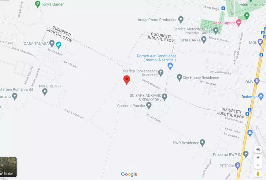 Un nou incendiu la marginea Bucureștiului. S-a manifestat pe o suprafață mare cu degajări mari de fum