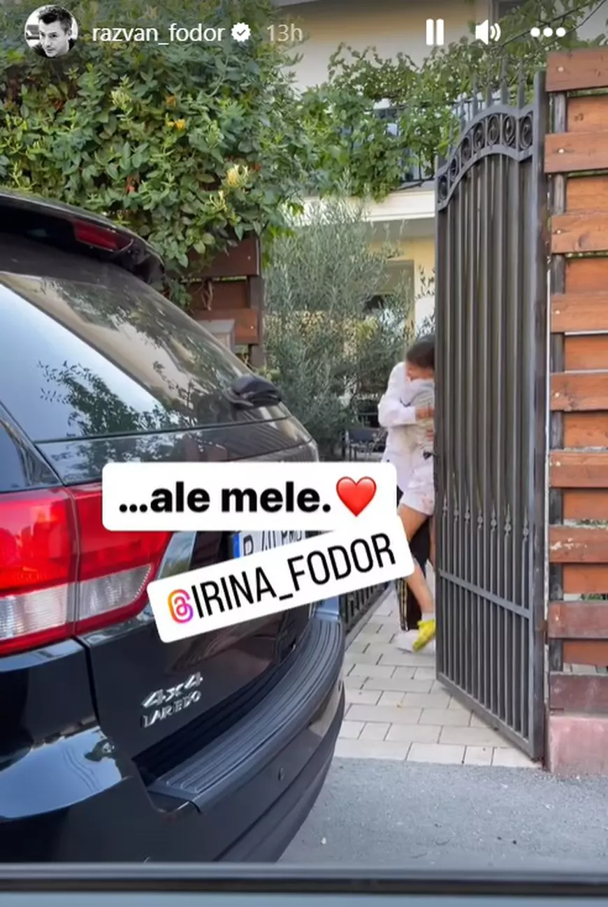 Cum a reacționat Răzvan Fodor când soția Irina s-a întors de la „America Express”: „Cel mai fericit!”. Fata lor a fost cea mai bucuroasă