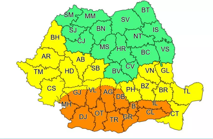 România, sub alertă de caniculă. Temperaturi de aproape 40 de grade în întreaga țară