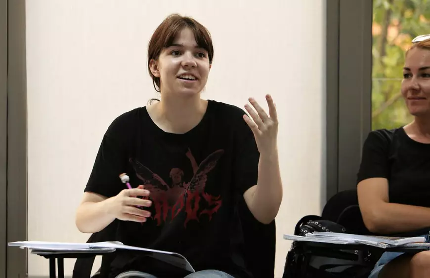 Mesaj de Ziua Limbii Române de la refugiații ucraineni care o studiază: „O învăț în primul rând ca să vă mulțumesc și apoi ca să mă ajute să-mi găsesc de muncă”