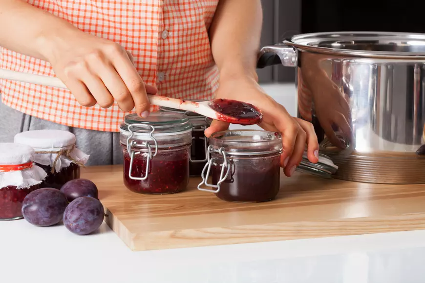 Dulceață de prune fără zahăr