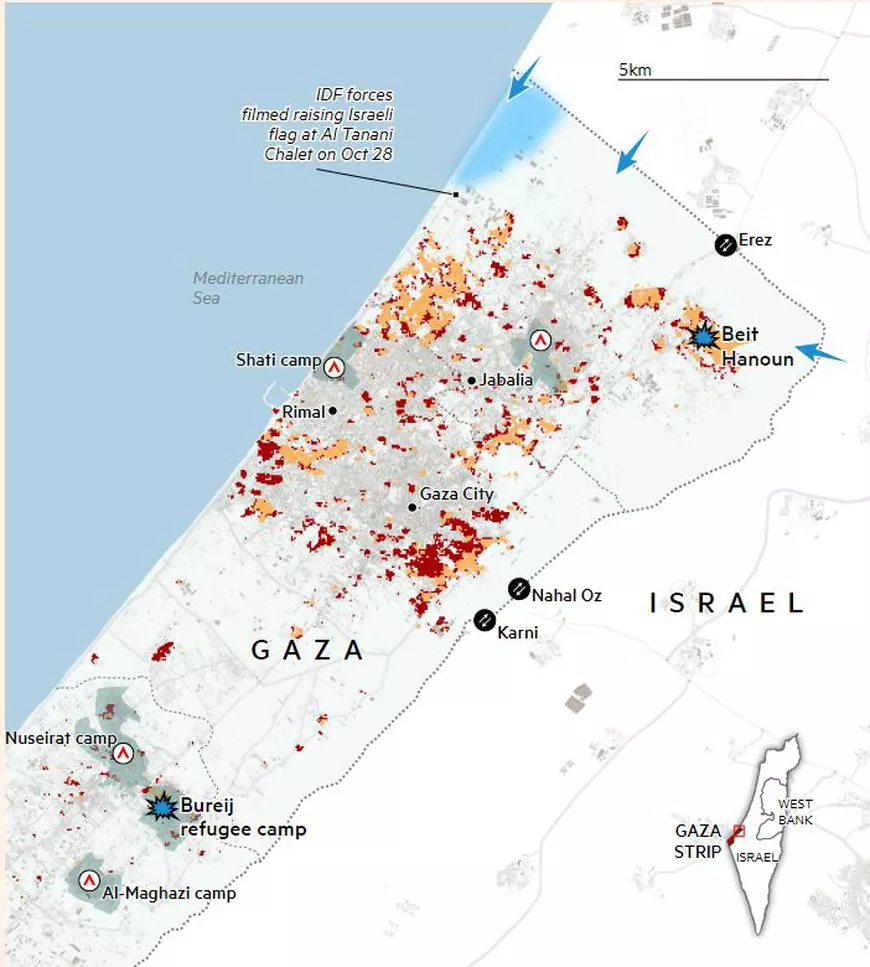 Surprizele strategiei israeliene în Gaza. Mulți experți așteptau o invazie terestră masivă, armata israeliană a venit cu un alt plan