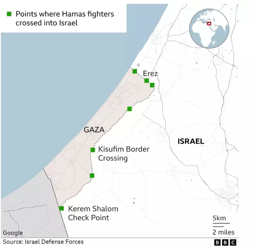 Filmul atacului Hamas care a zguduit Israelul. A început cu o ploaie de rachete. Apoi, ceva neobișnuit s-a auzit