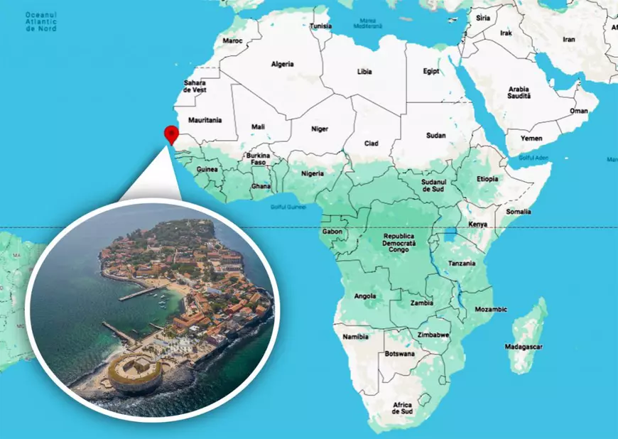 CORESPONDENȚĂ DIN SENEGAL. Klaus Iohannis a vizitat cel mai tragic loc al turneului său african, de unde Nelson Mandela a ieșit cu lacrimi în ochi: Insula Gorée