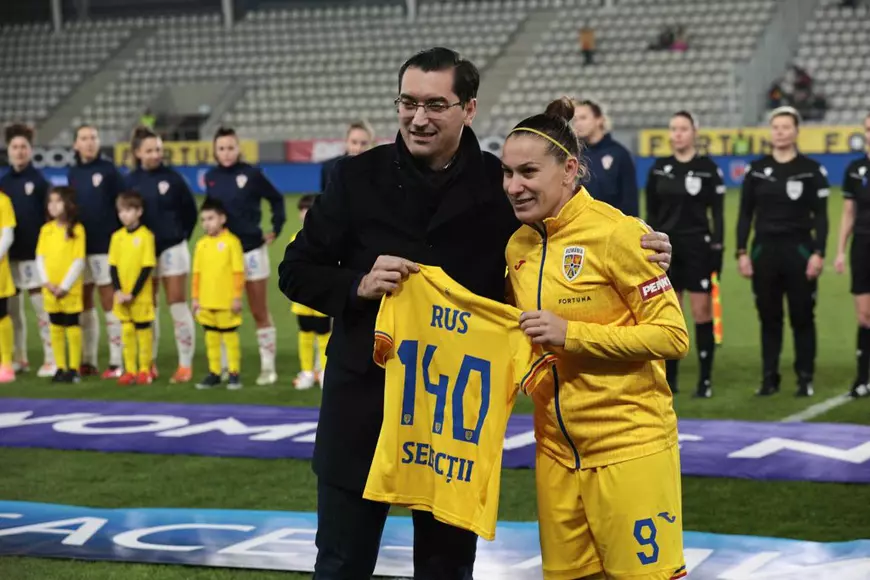 Tricolorele au încheiat cu un eșec campania din Liga Națiunilor. „Legenda” Laura Rus s-a retras de la națională