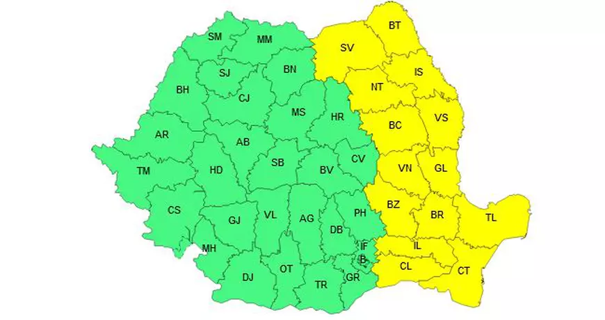 Microbuz cu 17 persoane, răsturnat în urma viscolului, în județul Galați. A fost activat planul roșu de intervenție