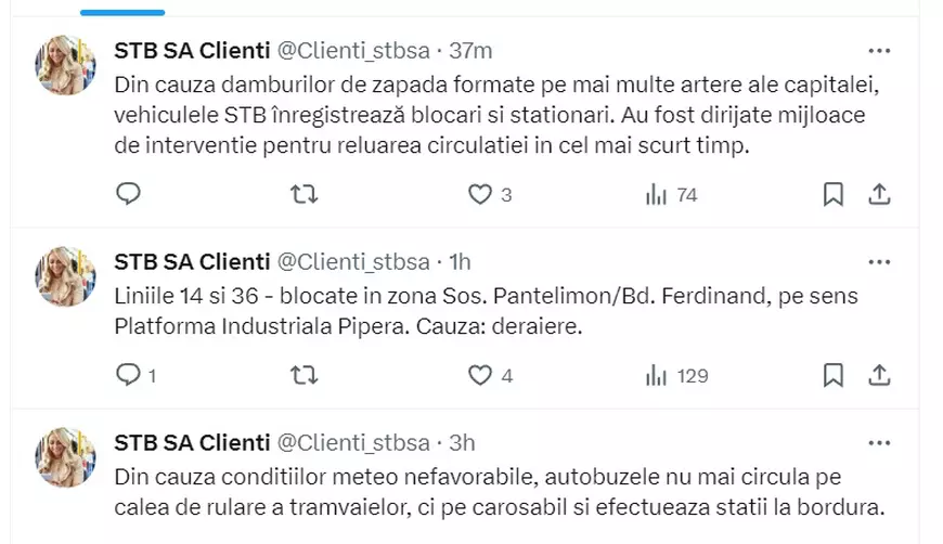 Lapoviţă şi ninsoare în mai multe judeţe din ţară. În Bucureşti se circulă în condiţii de iarnă. Centrul Infotrafic anunţă care este starea drumurilor | VIDEO