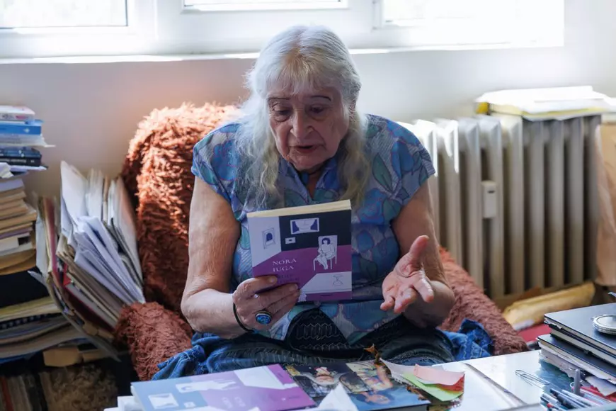 O după-amiază cu Nora Iuga, poeta care nu se sfiește să vorbească despre erotism, singurătate și amor platonic 