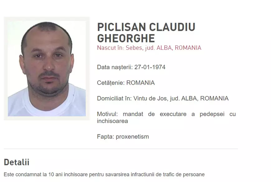 Român căutat de 15 ani și pus pe lista Most Wanted a Europol, a celor mai periculoși infractori, prins în Spania, unde era consilier imobiliar