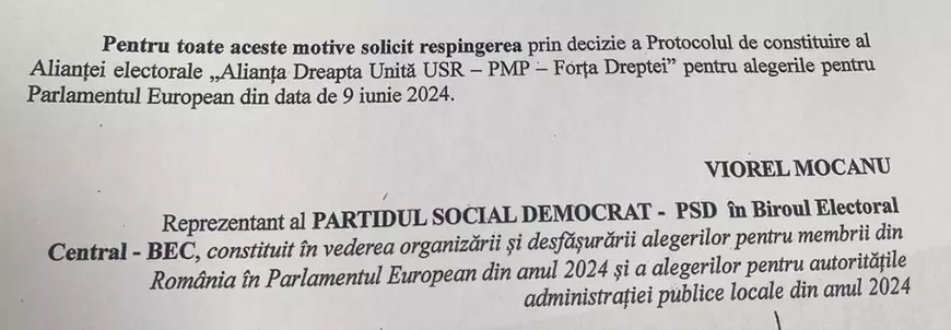 Tko je zastupnik PSD-a u BEC-u koji je tražio odbijanje Ujedinjene desnice.  Godine 2019. izjasnio se u korist Liviua Dragnee pred ECHR-om