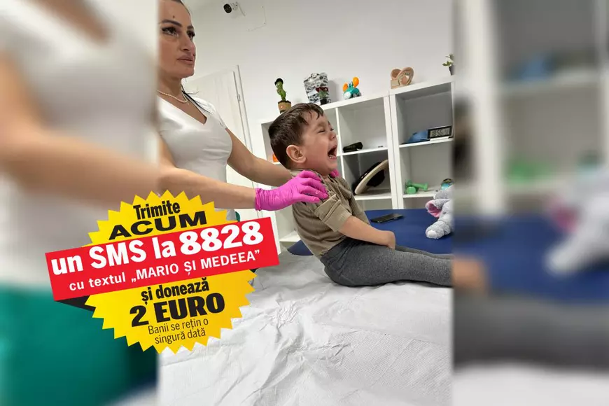 Viața fraților Mario și Medeea depinde de un tratament genetic care poate fi făcut în Australia. Procedurile costă 1.200.000 de euro pentru ambii copii, care suferă de paraplegie spastică ereditară