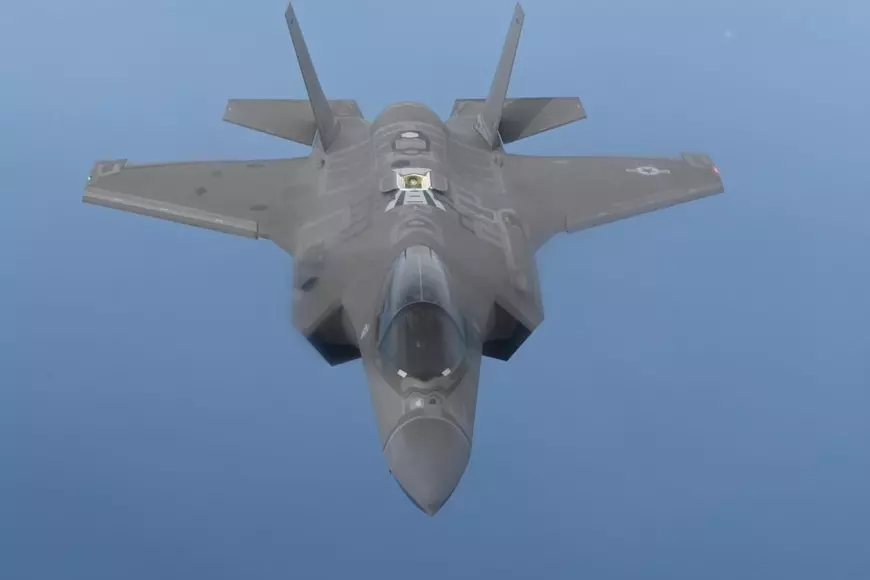 Avion de vânătoare american F-35A Lightning II Foto Profimedia